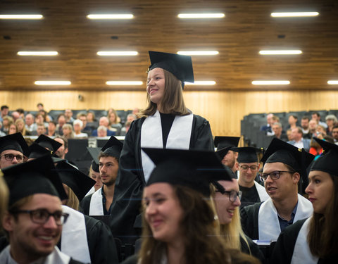 Proclamatie 2017/2018 faculteit Wetenschappen