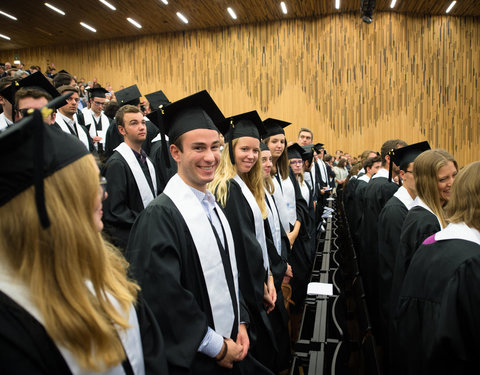 Proclamatie 2017/2018 faculteit Wetenschappen