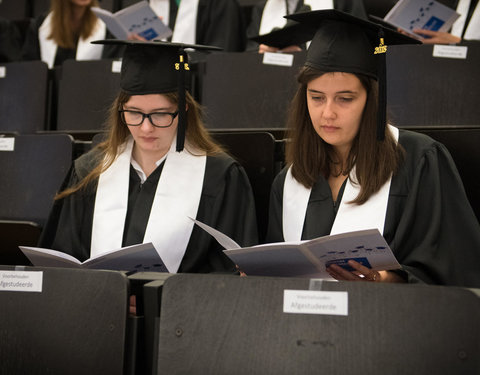 Proclamatie 2017/2018 faculteit Diergeneeskunde