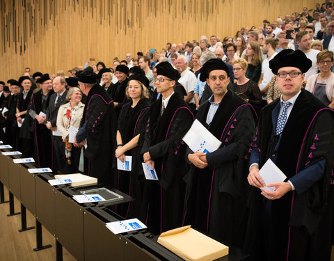 Proclamatie 2017/2018 faculteit Diergeneeskunde