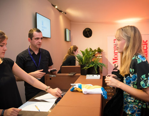 Alumni filmavond voor afgestudeerden 2017/2018 tijdens Film Fest Gent