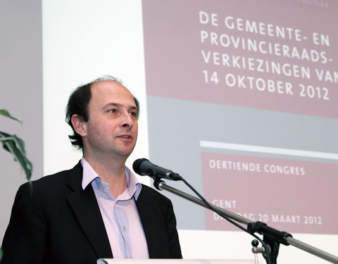 Congres 'Lokale en Provinciale Politiek' met als thema de gemeente- en provincieraadsverkiezingen van 14 oktober 2012-10095