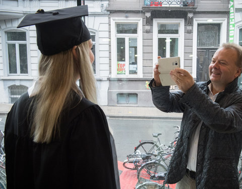 Proclamatie afgestudeerden zesjarige opleiding geneeskunde 