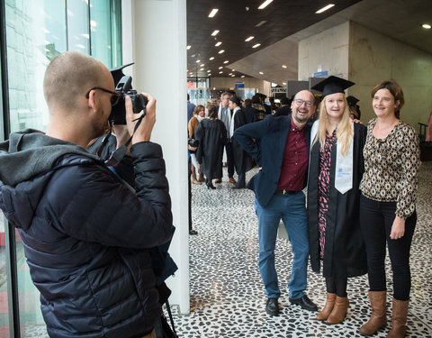 Proclamatie afgestudeerden zesjarige opleiding geneeskunde 