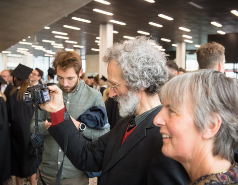 Proclamatie afgestudeerden zesjarige opleiding geneeskunde 