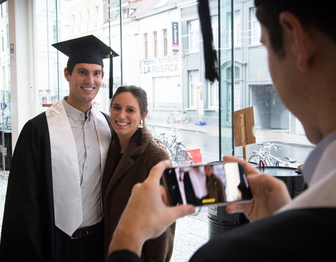 Proclamatie afgestudeerden zesjarige opleiding geneeskunde 