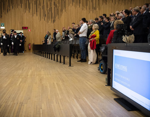 Proclamatie afgestudeerden zesjarige opleiding geneeskunde 