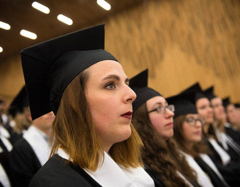 Proclamatie afgestudeerden zesjarige opleiding geneeskunde 