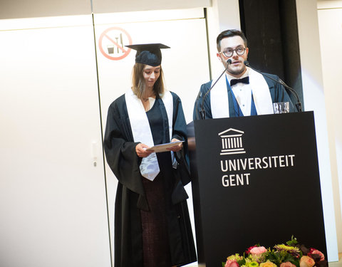 Proclamatie afgestudeerden zesjarige opleiding geneeskunde 