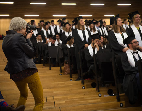 Proclamatie afgestudeerden zesjarige opleiding geneeskunde 