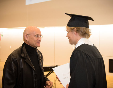 Proclamatie afgestudeerden zesjarige opleiding geneeskunde 