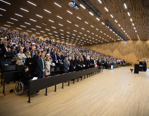 Proclamatie afgestudeerden zesjarige opleiding geneeskunde 