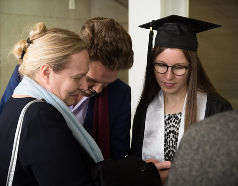 Proclamatie afgestudeerden zesjarige opleiding geneeskunde 