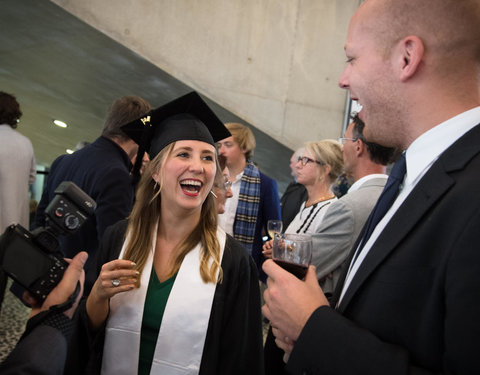 Proclamatie afgestudeerden zesjarige opleiding geneeskunde 