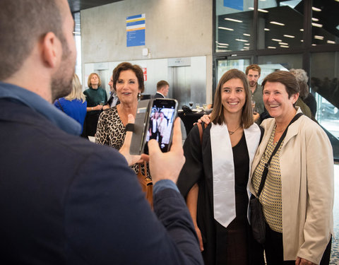 Proclamatie afgestudeerden zesjarige opleiding geneeskunde 