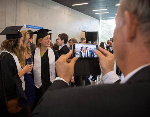 Proclamatie afgestudeerden zesjarige opleiding geneeskunde 