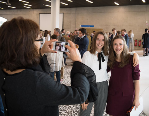 Proclamatie afgestudeerden zesjarige opleiding geneeskunde 