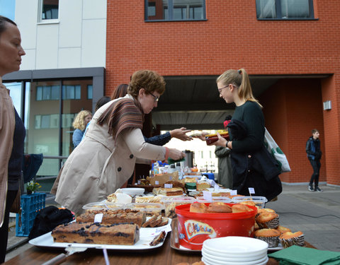 Plantactie op Campus Dunant