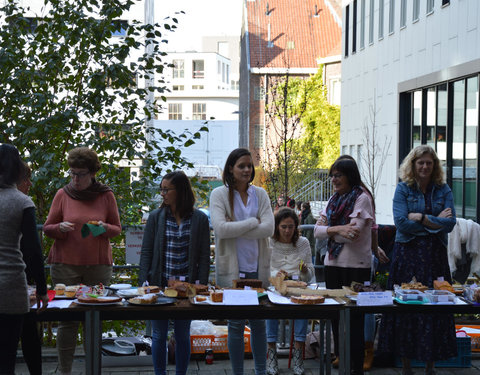 Plantactie op Campus Dunant