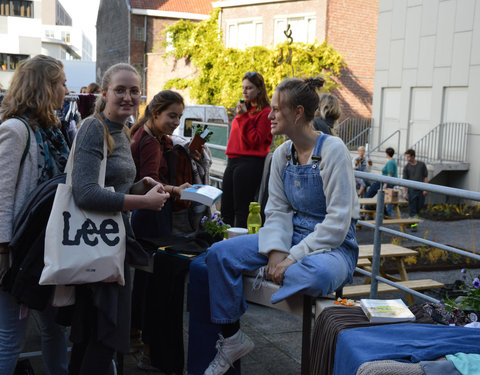 Plantactie op Campus Dunant