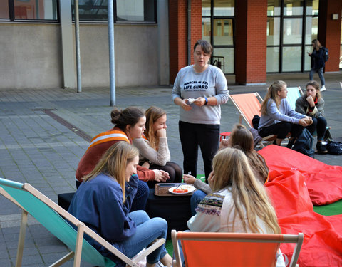 Plantactie op Campus Dunant