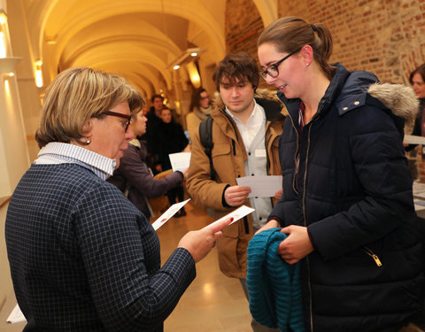 Onthaalontbijt voor nieuwe UGent medewerkers gestart van 18/09/2018 tot 22/11/2018