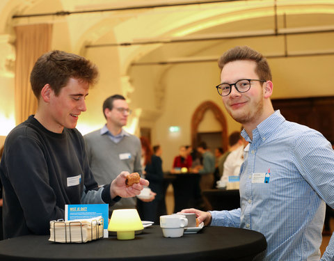 Onthaalontbijt voor nieuwe UGent medewerkers gestart van 18/09/2018 tot 22/11/2018