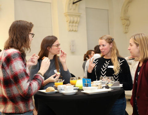 Onthaalontbijt voor nieuwe UGent medewerkers gestart van 18/09/2018 tot 22/11/2018