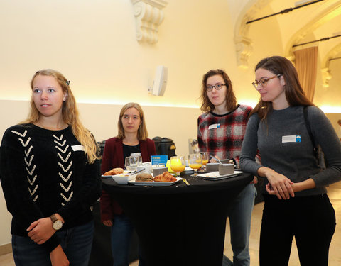 Onthaalontbijt voor nieuwe UGent medewerkers gestart van 18/09/2018 tot 22/11/2018