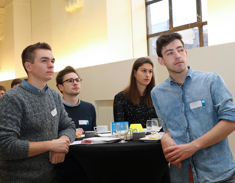 Onthaalontbijt voor nieuwe UGent medewerkers gestart van 18/09/2018 tot 22/11/2018