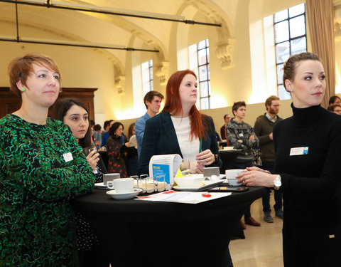 Onthaalontbijt voor nieuwe UGent medewerkers gestart van 18/09/2018 tot 22/11/2018