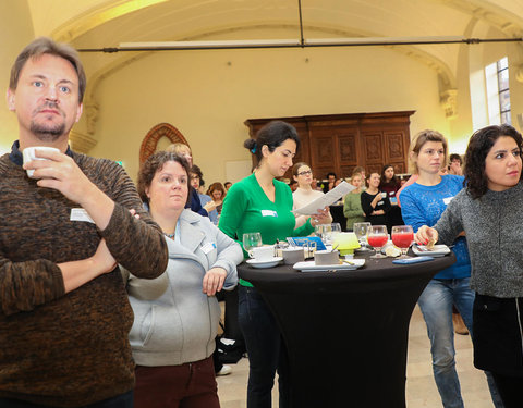 Onthaalontbijt voor nieuwe UGent medewerkers gestart van 18/09/2018 tot 22/11/2018