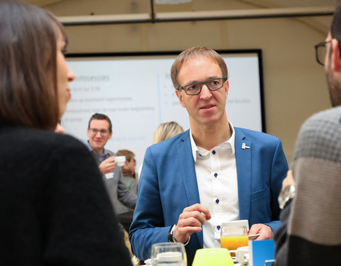 Onthaalontbijt voor nieuwe UGent medewerkers gestart van 18/09/2018 tot 22/11/2018