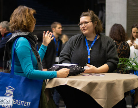 Lanceringsconferentie van 'Erasmus without Paper' project in Gent