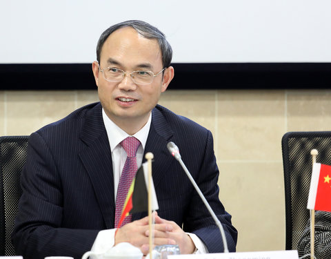 Bezoek Chinese ambassadeur aan de UGent