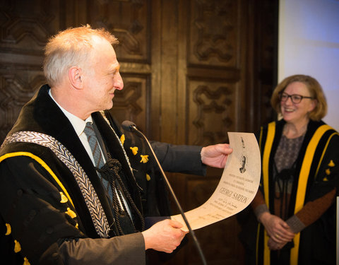 Uitreiking Prijs Medische Cultuur UGent 2015-2018 & uitreiking Sarton Medaille 2018-2019 