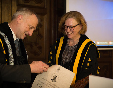 Uitreiking Prijs Medische Cultuur UGent 2015-2018 & uitreiking Sarton Medaille 2018-2019 