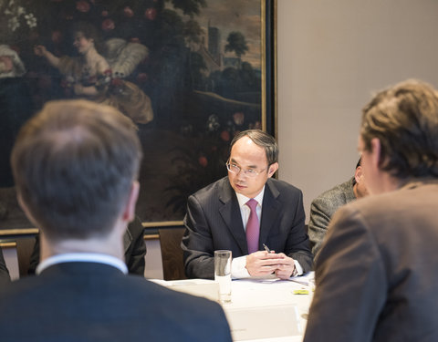 Ontvangst Chinese ambassadeur in het Provinciehuis