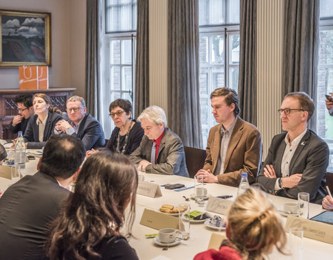 Ontvangst Chinese ambassadeur in het Provinciehuis