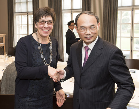 Ontvangst Chinese ambassadeur in het Provinciehuis