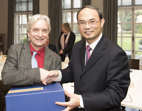 Ontvangst Chinese ambassadeur in het Provinciehuis