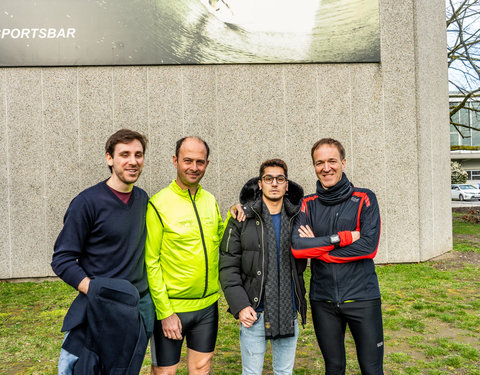 Watersportbaanloop ten voordele van H&H Education, georganiseerd door faculteit Politieke en Sociale Wetenschappen