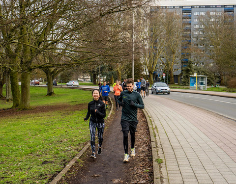 Watersportbaanloop ten voordele van H&H Education, georganiseerd door faculteit Politieke en Sociale Wetenschappen