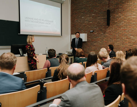 Bezoek ambassadeur van Oekraïne
