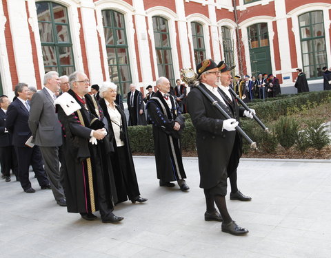 Dies Natalisviering 2012, met uitreiking van eredoctoraten