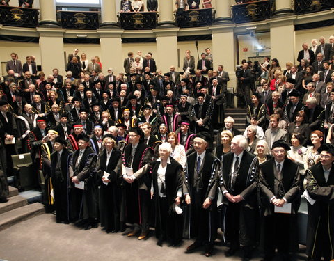 Dies Natalisviering 2012, met uitreiking van eredoctoraten-10384