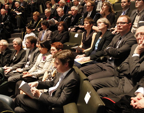 Dies Natalisviering 2012, met uitreiking van eredoctoraten-10400