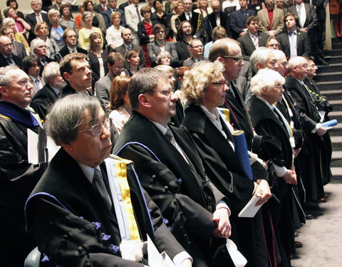 Dies Natalisviering 2012, met uitreiking van eredoctoraten-10492