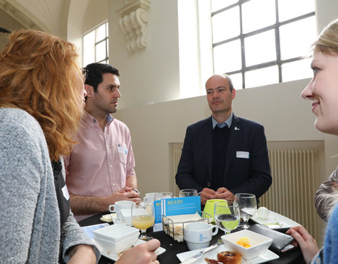 Onthaalontbijt voor nieuwe UGent medewerkers gestart tussen 23/11/2018 en 01/04/2019