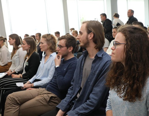 Duurzaamheidsbezoek van Koningin Mathilde aan de UGent